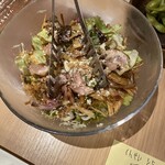 スミヤキ エビス - サラダ( •̀ω•́ )و✧ｳﾏｲ