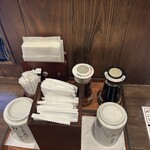 炭火焼和めし処 しんぱち食堂 - 卓上セット❗️