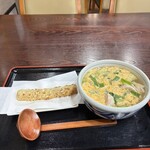 手打ち ごえもんうどん - 親子なんばうどん　ちくわパン