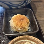炭火焼和めし処 しんぱち食堂 - 大根おろし(醤油かけ)❗️