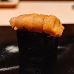 大阪天満宮 鮨とよなが - 根室ばふんうに　有明のり　軍艦