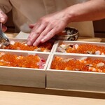 大阪天満宮 鮨とよなが - お土産にバラちらしを頼んでる人がいて羨ましかった（私達の分ではない）