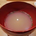 大阪天満宮 鮨とよなが - おわん　しじみの味噌汁