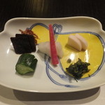 ぎんざ 一二岐 - お新香