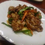 牛しっし亭 - ピーマン肉炒め４００円