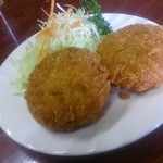 牛しっし亭 - カニクリームコロッケ２８０円
