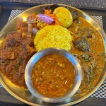 ちょんまげスパイシー - 3種盛り