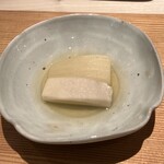 すし みむろ - 海老芋とカブのたいたん