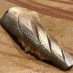 すし みむろ - 酢締め　4日目のコハダ