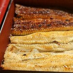 うな菊 - 江戸前うなぎ。ふっくらとした身です