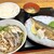 博多ごまさば屋 - 料理写真:「ごまさばとさばの一枚焼き定食（1,800円）