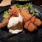 奈綸の店 - 日替わり定食の海老フライとチキン南蛮
