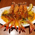 バル デ オピンチョ - 天使の海老の生アヒージョ