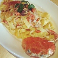 海人 - ランチ 香箱蟹のフレッシュトマトパスタ