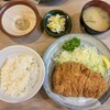 世野新 - Aランチ（ロースカツ定食）