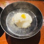 浮田町いま - 白甘鯛(中にゆり根、ウニが入ってます)のかぶら蒸し