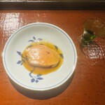 浮田町いま - あん肝、シェリー酒と共に。