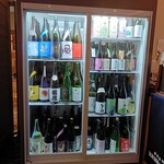 日本酒Bar 香林 - ここから自由に選べます!最高です!