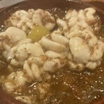 上六ワイン - 白子とぎんなんのアヒージョ