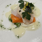 びいどろ - サーモンとイカの