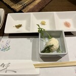 しゃぶしゃぶと島豚料理 みなみ - 薬味