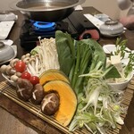 しゃぶしゃぶと島豚料理 みなみ - 野菜