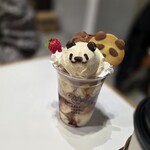 BLUE LEAF CAFE - 食べごたえあるパンダパフェ