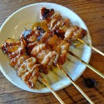 スタンド焼き鳥八とり - せせり蒲焼き２本