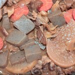 公正屋 - 1時間弱煮込み・・3時間程バスタオルにくるんで放置（余熱調理）♬しっかりしみ込んでる～～～(≧▽≦)