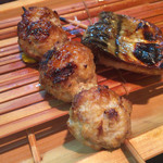 串道楽 仁和加 - つくね串。 