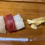 すし処 井上 - 全部撮影してないけど、上握りの一部