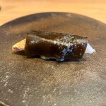 すし処 ひさ田 - のどぐろ 牛皮昆布