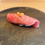 すし処 ひさ田 - かまとろ(やま山葵)