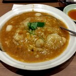 新世界菜館 - 上海蟹みそあんかけチャーハン（ハーフサイズ）