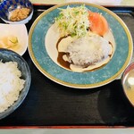矢嶋食堂 - スイスハンバーグランチ