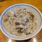 ラーメン昭和 - かしわめし大盛セットで200円