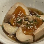 屋台酒場バッテン - 麻薬ケランジャン（ピリ辛煮卵）