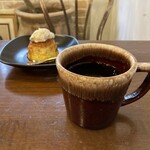 GLEEFUL COFFEE - ETHIOPIA（700円）＋PUMPKIN PUDDING（500円）