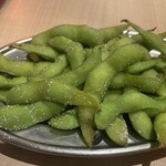 屋台酒場バッテン - 熱々枝豆