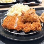 松のや - 料理写真:チキンカツ&唐揚げ❤️