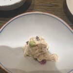 天七 - ホタテと湯葉の和え物