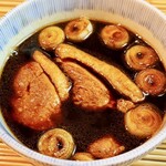 築地 布恒更科 - 鴨汁