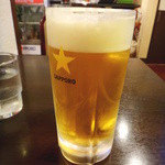 味平 - 生ビール