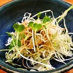 鉄板焼 さんどう - ランチサラダ