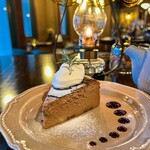 CAFE & BAR LAMP AND BELL - ダブルチョコレートバスクチーズケーキ