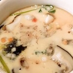 割烹 なが岡 - 茶碗蒸し(具だくさん)