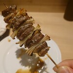 やきとり勝春 - 砂肝の縁側