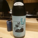 やきとり勝春 - いづみ橋 空色黒とんぼ 生酛 純米酒