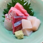 東京亭 - 『刺身の盛り合わせ』②