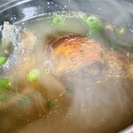 味処 佐とう - 味噌汁には大きな貝が